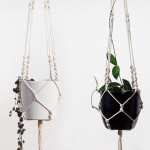 Porte-plantes en macramé tendance - Product Image 1