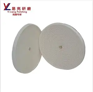 spirel muslin buff discs for polishing metal/jewellry surface finishing cloth sisal abrasive wheels customized buff disc wheel