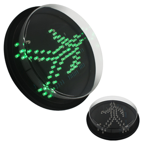 Semáforo LED para Peatones, Verde Estático, Diámetro 200mm (8 Pulgadas), con Lente Transparente, para Vendedores de Semáforos - Product Image 1