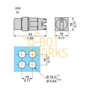 Schneider Electric ZB6CD25 - Nuovo - Product Image 1