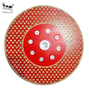 Disco <span class=keywords><strong>de</strong></span> Corte <span class=keywords><strong>de</strong></span> Diamante <span class=keywords><strong>de</strong></span> 7 Pulgadas (180 mm) LITTLE ANT, Calidad Premium, Electrochapado, para Vidrio y Mármol, Corte Rápido y Suave - Product Image 5