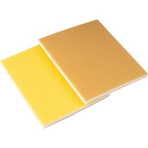 80 x100mm180-3000 grana Hook and Loop <span class=keywords><strong>carta</strong></span> <span class=keywords><strong>vetrata</strong></span> spugna abrasiva abrasiva per lucidatura e molatura - Product Image 3