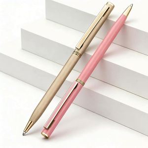 Promote Luxury Metal Ballpoint <b>Pen</b> Wholesale High Quality Slim Signature <b>Pen</b> with Custom logo Suitable for Corporate Event Gifts - Product Image 6