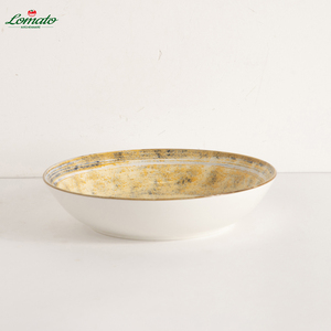 Ensembles de vaisselle en céramique élégante à imprimé floral durables et réutilisables sans BPA pour les fêtes de mariage, les tables à dîner et les idées de cadeaux - Product Image 2