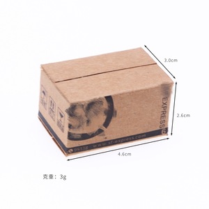 Modèle <span class=keywords><strong>de</strong></span> boîte <span class=keywords><strong>de</strong></span> livraison miniature en papier pour <span class=keywords><strong>maison</strong></span> <span class=keywords><strong>de</strong></span> poupée, accessoires <span class=keywords><strong>de</strong></span> <span class=keywords><strong>maison</strong></span> <span class=keywords><strong>de</strong></span> poupée, artisanat, jouets OB11 - Product Image 5