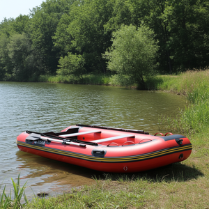 Derniers bateaux de pêche gonflables HOYANGSTAR HY-380 de haute qualité, construction en Hypalon de 1,2 mm et aluminium, fabriqués à Shandong, Chine - Product Image 1
