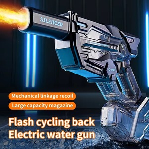 <span class=keywords><strong>Pistolet</strong></span> <span class=keywords><strong>à</strong></span> <span class=keywords><strong>eau</strong></span> rechargeable pour enfants YT, jouet de tir d'été, <span class=keywords><strong>pistolet</strong></span> <span class=keywords><strong>à</strong></span> <span class=keywords><strong>eau</strong></span> automatique électrique, vente en gros, jeu d'extérieur <span class=keywords><strong>avec</strong></span> lumière - Product Image 2