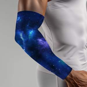 كم مخصص لحماية الذراع كم ذراع رياضي حماية من خلال حماية شعار شخصي نص بيسبول من البوليستر و سبانديكس - Product Image 2