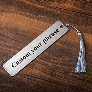 Custom Tassel <b>Bookmark</b> with Logo <b>Promotional</b> School Supply - Product Image 6