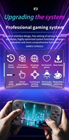 Nouvelle console de jeu vidéo portable H36S rétro avec écran IPS de 3,5 pouces, système Linux, batterie 3000 mAh, lecteur vidéo 64 Go