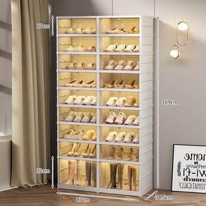 Scatole portaoggetti per organizer per cassetti in plastica contenitori per <span class=keywords><strong>scarpiera</strong></span> portascarpe Mayi box Ant box cabinet - Product Image 2