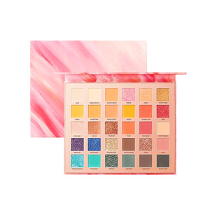 Palette de fards à paupières OEM ODM nacrés, métalliques, brillants, mats, scintillants, arc-en-ciel rêveur, 8 couleurs, maquillage multicolore, vente en gros - Product Image 5
