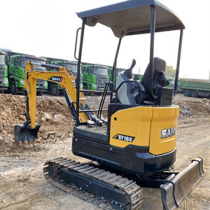 Nouvelle mini-pelle SY16C, mini-pelle de 2 tonnes, SY16 CE, pelle sur chenilles avec moteur Yanmar - Product Image 3