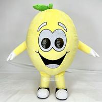 Disfraz Inflable de Manzana Verde para Adultos, Divertido Disfraz de Fruta para Carnaval, Disfraz para Eventos de Inauguración de Tiendas de Frutas y Supermercados