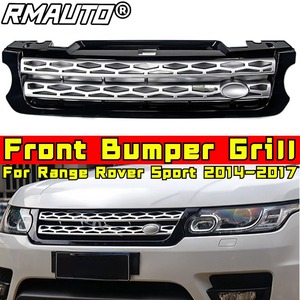 สำหรับ Range Rover Sport 2014-2017 อุปกรณ์ตกแต่งรถยนต์ กระจังหน้ารถยนต์ กระจังกันชนหน้า กระจังหน้าทรงสปอร์ต กระจังกันชน กระจังหน้า ชุดแต่งตัวถังรถยนต์ - Product Image 1