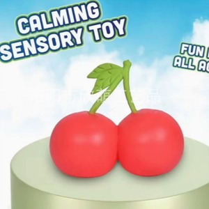 Nuevo Juguete Creativo Realista de Cereza para Apretar, Lindo y Moldeable, Juguete Antiestrés - Product Image 2