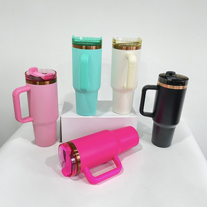US RTS 25Pack Gran capacidad Chapado en cobre 40oz Taza de viaje Vaso Viajes al aire libre Camper Botella de <span class=keywords><strong>agua</strong></span> aislante al vacío con pajita - Product Image 4