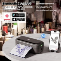Impresora de Tatuajes Phomemo TP31 450g, Máquina de Transferencia Térmica HD sin Tinta con Bluetooth, Venta al por Mayor de LOGOTIPOS