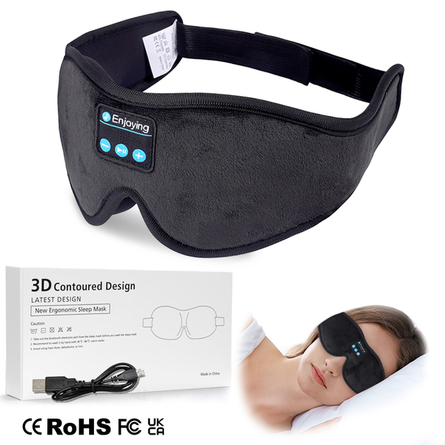 Bluetooth Sleeping Wireless Earbuds Music Sleep Earbuds for Sleeping Napping Meditation