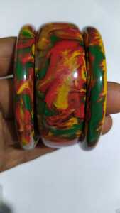 Bracelet jonc en résine de luxe léger et solide pour dames du fabricant et fournisseur indien - Product Image 4