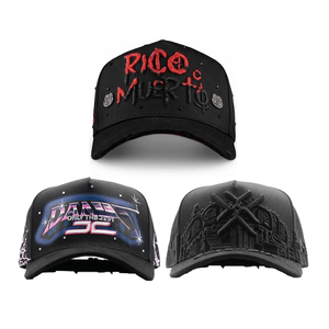 Casquette <span class=keywords><strong>de</strong></span> baseball brodée à 5 panneaux ODM OEM, vente en gros, 31 modèles avec logo personnalisé, Gorras Originales G5 Suede Rebel Hats - Product Image 1