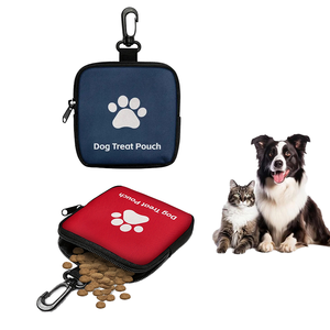 Quhconpet Eco-Friendly Waterproof IP67 Portable Polyester <b>Dog</b> Treat Bag with Zipper Closure for Training & <b>Bathing</b> Accessories - Product Image 1