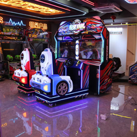 Máquina de Juego Arcade de Carreras de Velocidad Operada con Monedas, con 1 Año de Garantía, en Inglés, Equipo de Entretenimiento para Interiores