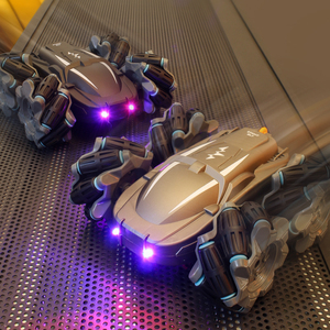 <span class=keywords><strong>Coche</strong></span> de Acrobacias de Control Remoto con Doble Tracción en las 4 Ruedas, Alta Velocidad, Rotación de 360 Grados, Derrape - Product Image 2