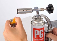 KLL 7006D 304/201 Vente directe fabricant Chalumeau à gaz propane coupe-vent spécial cuisine pour cuisson de steaks et pistolet de pulvérisation