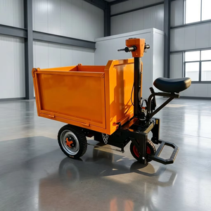 Carriola Elettrica da 1 Tonnellata con Apertura su 3 Lati, Carrello Utilitario Motorizzato a Batteria da 1800W per Giardino e Magazzino - Product Image 5