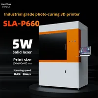 Printer 3D Juying (PMAX) SLA-P660 Kelas Industri, Pengerasan Cahaya, Presisi Tinggi, Ukuran Besar, untuk Pembuatan di Sektor Pendidikan, Baru