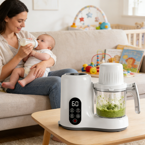Robot culinaire mécanique pour bébé avec dispositif de minuterie rotatif pour la préparation des aliments pour bébés - Product Image 1