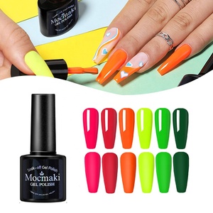 Vernis <span class=keywords><strong>Gel</strong></span> Néon Fluorescent Été 2026 – 6 Couleurs Vives Jaune Vert – Marque Privée OEM Mocmaki – Vente en Gros - Product Image 3