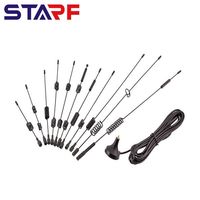 STARF S2101-J-XX Antenne LoRa externe à gain élevé 5,8 dBi 433/470/915 MHz avec câble RG58 de 1 m (omnidirectionnelle 50 ohms)
