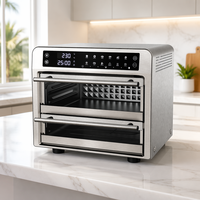 Horno Freidora de Aire Digital Multifuncional de Acero Inoxidable 36L OEM para Pizza y Más