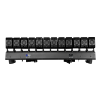 Barre de lumière LED 12x60w à tête mobile, lavage de scène, RGBW 12*60W, faisceau DMX, lumières de scène, 4 en 1, discothèque, DJ, lavage mural
