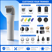 Tondeuse à cheveux professionnelle compacte sans fil rechargeable à faible bruit MC-5818 OEM/ODM pour hommes