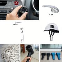 Granulés noirs PC+ABS de qualité supérieure, résine alliée haute brillance pour l'intérieur automobile et les boîtiers d'appareils électroniques grand public