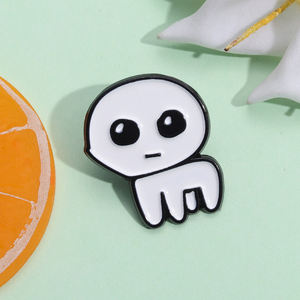 Bros makhluk autisme sesuai pesanan pin kerah pin enamel kesehatan mental lencana bros hewan lucu lucu untuk teman anak-anak - Product Image 2