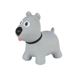 Cavalcare il giocattolo cavallo tramoggia giocattolo gonfiabile che rimbalza Pony per la formazione di equilibrio dei bambini, divertente giro degli animali per i regali Playtime - Product Image 4