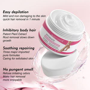 Crema depilatoria indolora permanente de cuerpo entero para hombres y mujeres de etiqueta privada, Crema depilatoria con ingrediente químico - Product Image 4