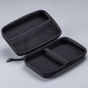 Estuche de Almacenamiento para Auriculares EVA, Bolsa Negra Cuadrada con Cierre para Airpods, Auriculares, Embalaje para Electrónicos 3C - Product Image 3