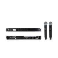 Microphone sans fil professionnel UHF TNH ULXD4D, émetteur double canal avec microphone portable BETA58A, microphone dynamique