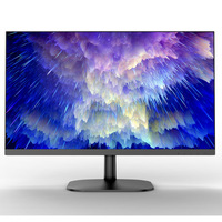 Moniteur Full HD 22/24/27 pouces OEM/ODM 75Hz IPS LED Beige, angles horizontaux/verticaux de 178°, écran plat pour ordinateur de bureau, usage professionnel