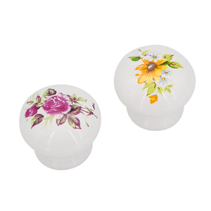 Đồ Nội Thất Nhà Bếp Nấm Vòng Ngăn Kéo Kéo Gốm Tủ Xử Lý <span class=keywords><strong>Knobs</strong></span> <span class=keywords><strong>Funky</strong></span> Sứ Miễn Phí Hiện Đại Nhà Bếp Phần Cứng 7-45days - Product Image 2