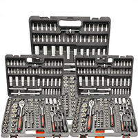 Ensemble d'outils ménagers en acier personnalisable de 151 pièces avec garantie de 3 ans et emballage OEM pour usage en atelier