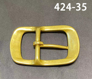 Herren Heavy Duty Messing Gürtels chnalle Mode Massiv Messing Zunge Ersatz Pin Gürtels chnalle Passend für Jeans Gürtel - Product Image 3