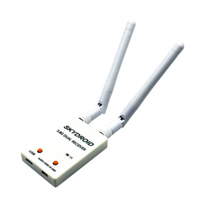 Récepteur FPV Skydroid 5.8Ghz 150CH True Diversity pour tablettes et Smartphones Android casque <span class=keywords><strong>VR</strong></span> en plastique avec moniteur UVC OTG - Product Image 3