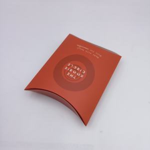 競争力のある価格の特注印刷枕型段ボール箱、空のギフト枕型箱、化粧品収納箱 - Product Image 6