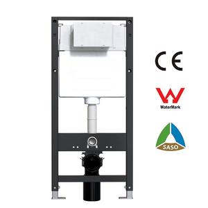 Bathroom Wall Hung Toilet <strong>Concealed</strong> <strong>Cistern</strong> Dual <strong>Flush</strong> Hidden Tank Sanitary Ware Accessories Set - Product Image 2